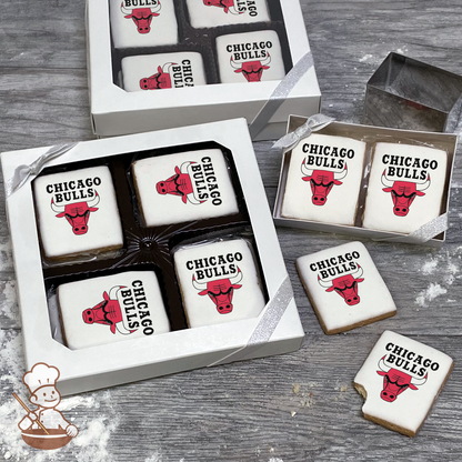 NBA Chicago Bulls Cookie Gift Box (Rectangle)