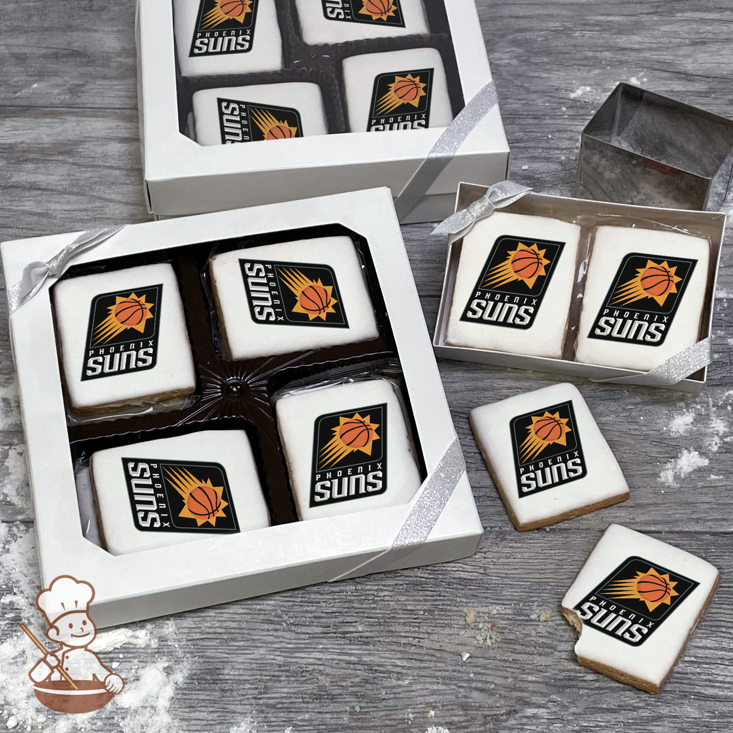 NBA Phoenix Suns Cookie Gift Box (Rectangle)