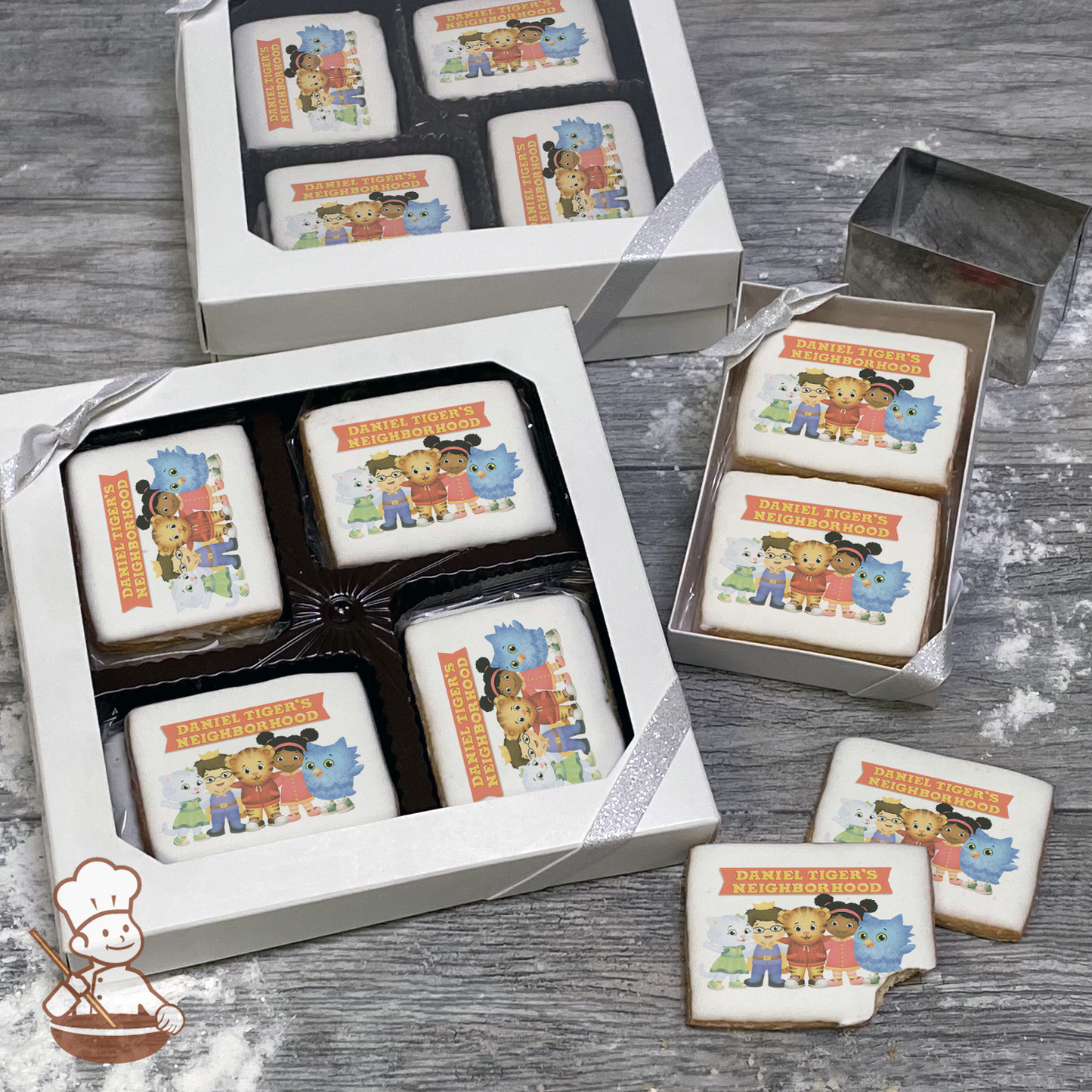 Daniel Tigers Neighborhood Friends Cookie Gift Box (Rectangle)
