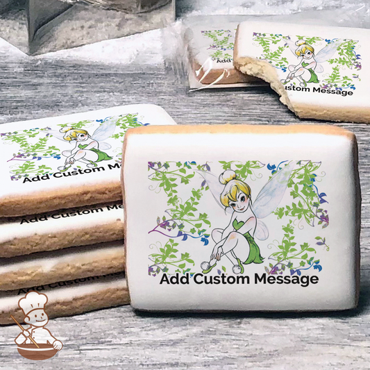 Tinker Bell Original Starlet Custom Message Cookies (Rectangle)