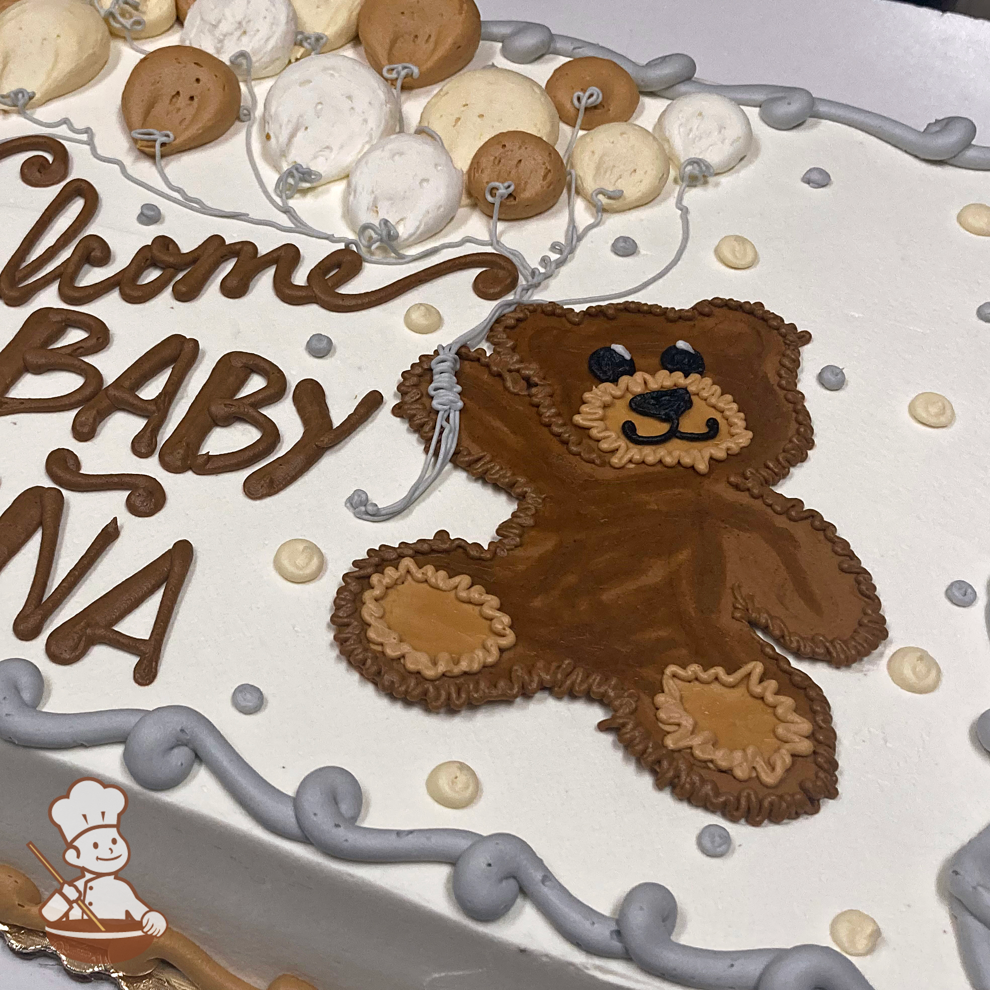 Teddy Bear and Balloons Cake – Freedom Bakery teddy-bear-and-balloons-cake-freedom-bakery