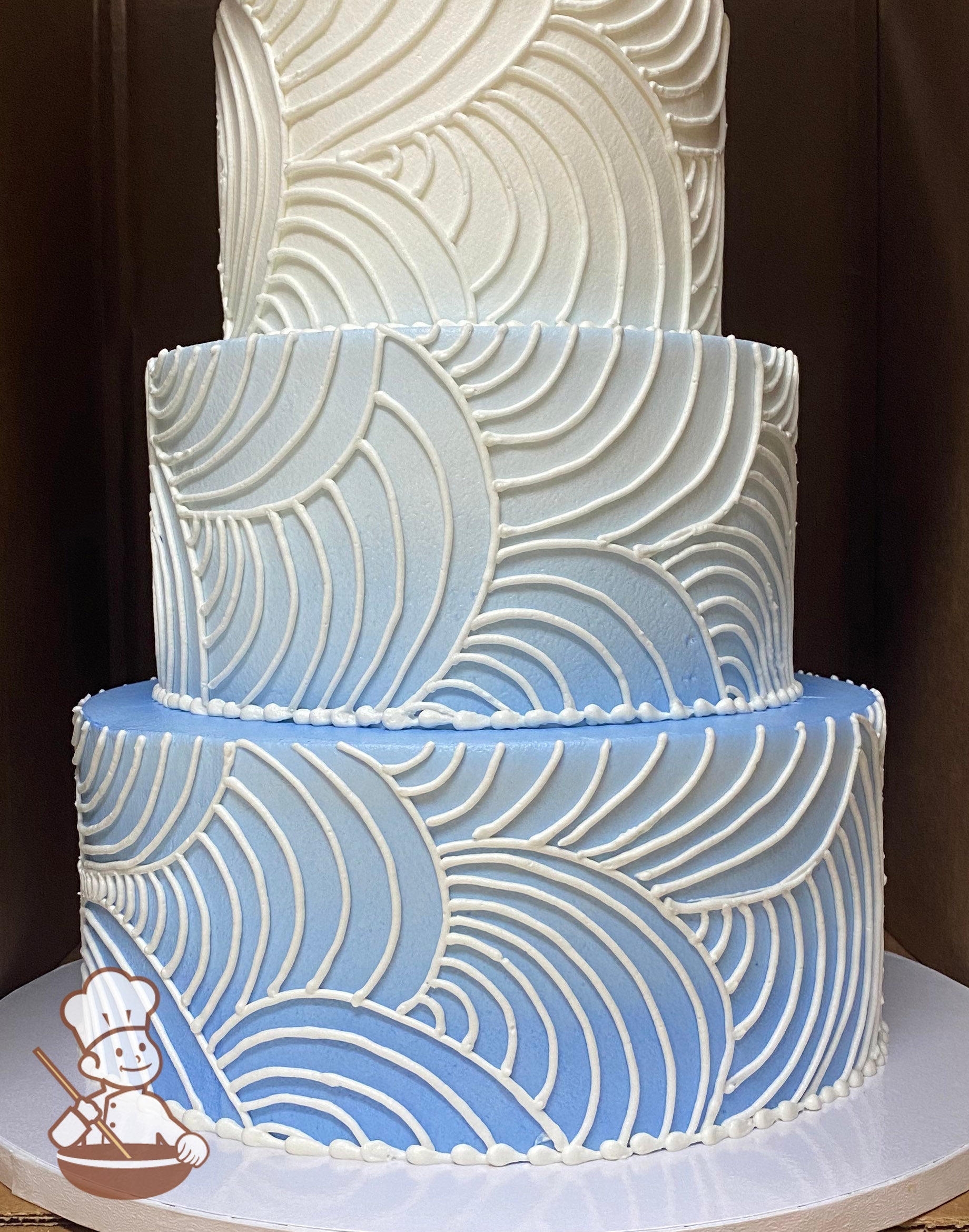Whimsical Cake: Piping Ombre Freedom Bakery - Main Image