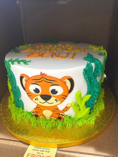 Baby Tiger Cake