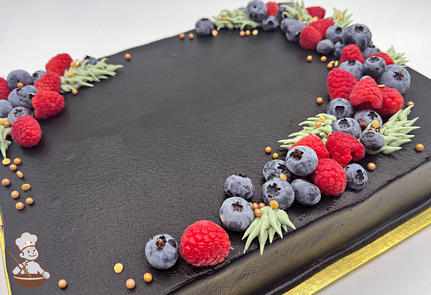 Berry Wreath Cake