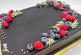Berry Wreath Cake