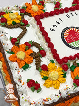 Fall at the Farm Photo Cake