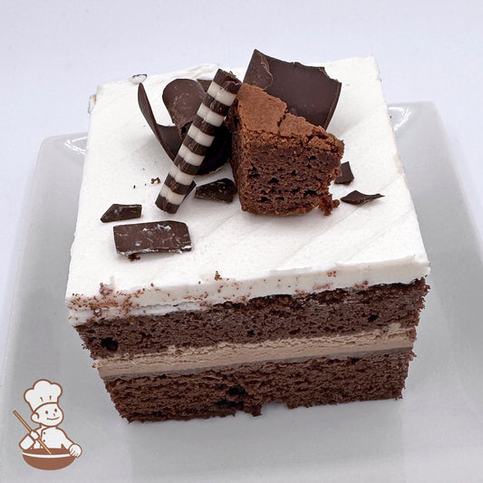 Battle of the Slices – Chocolate Ganache & Mousse