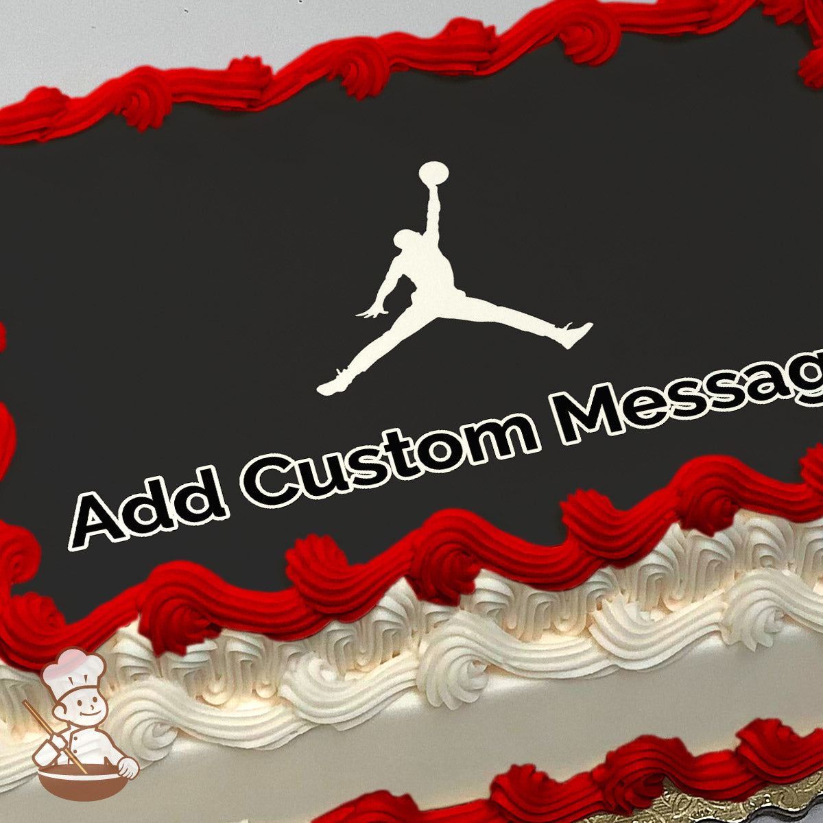 Michael Jordan Silhouette Photo Cake & Freedom Bakery – Watsonville ...