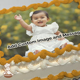 Custom Religious Photo Cake