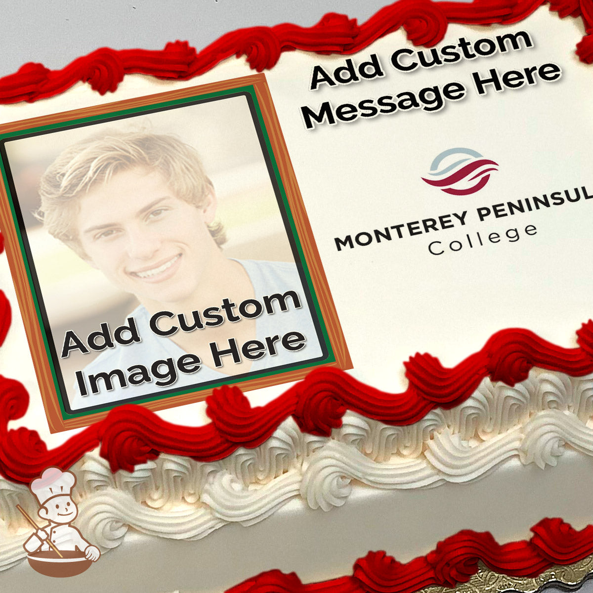 MPC Lobo Custom Photo Cake