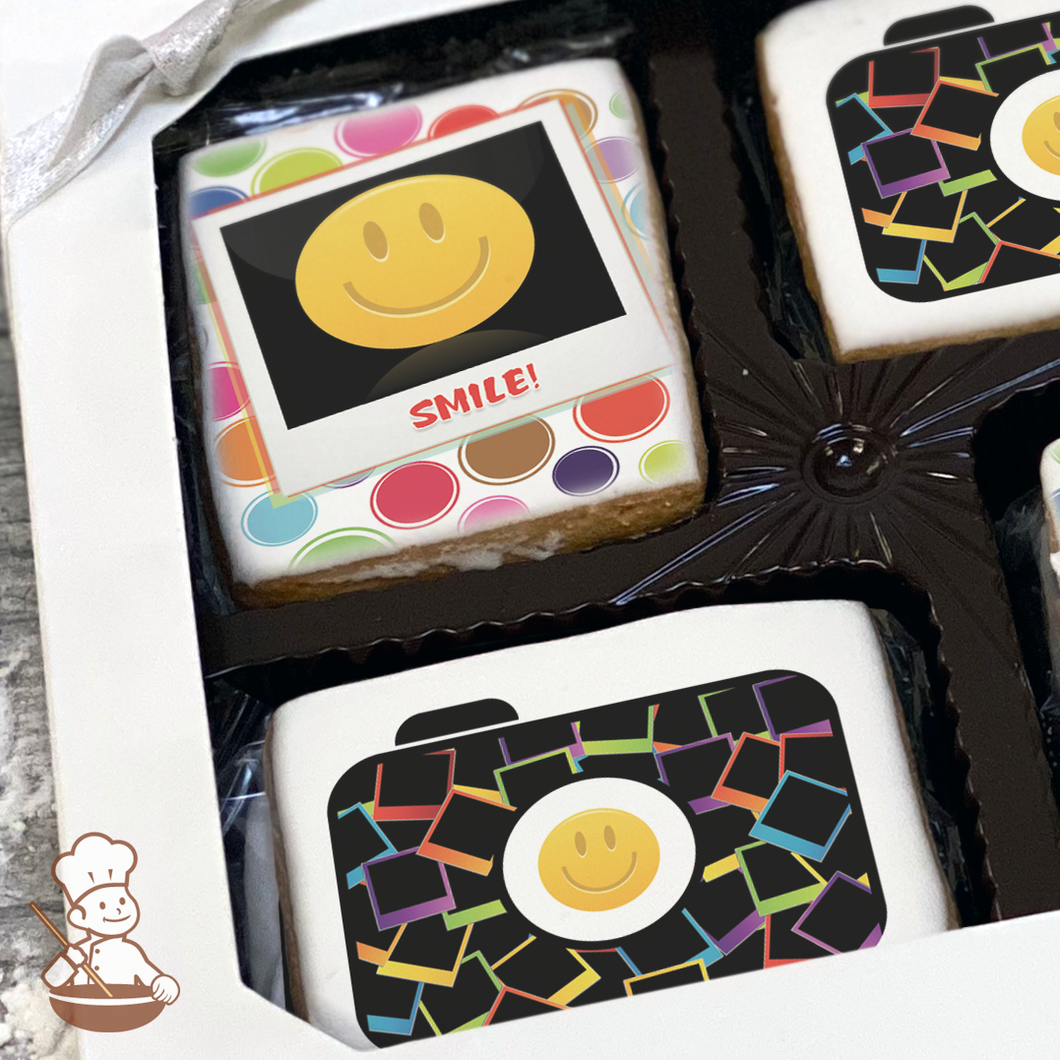 Polaroid Smiles Cookie Gift Box (Rectangle)