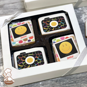 Polaroid Smiles Cookie Gift Box (Rectangle)