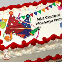 Load image into Gallery viewer, Celebrate with Confetti Photo Cake