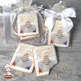Celebrate with Confetti Photo Cookies (Rectangle)