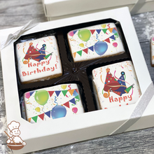 Load image into Gallery viewer, Celebrate with Confetti Cookie Gift Box (Rectangle)