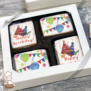 Celebrate with Confetti Cookie Gift Box (Rectangle)