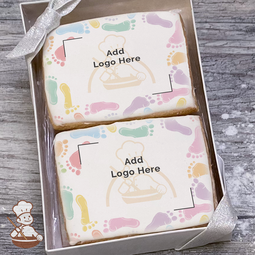 Footprints Logo Cookie Small Gift Box (Rectangle)