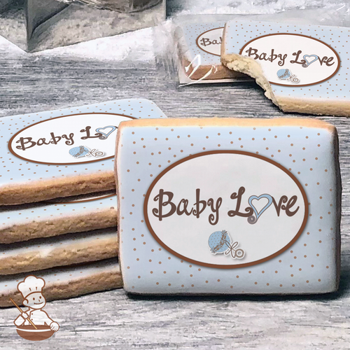 Baby Love - Blue Cookies (Rectangle)