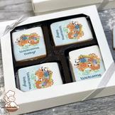 Noah's Ark Animal Cruising Cookie Gift Box (Rectangle)