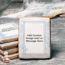 Load image into Gallery viewer, Angel Offering Photo Cookies (Rectangle)