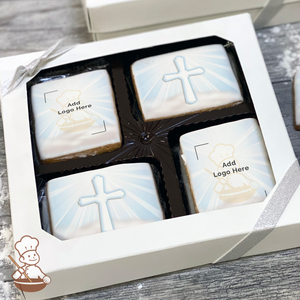 Angel Offering Logo Cookie Large Gift Box (Rectangle)
