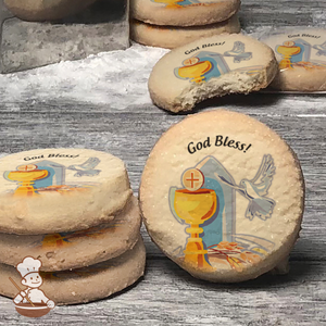 Painted Blessings Cookies (Round Unfrosted)