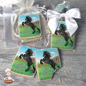 Black Stallion Cookies (Rectangle)