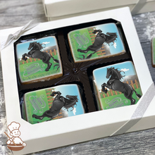 Load image into Gallery viewer, Black Stallion Cookie Gift Box (Rectangle)