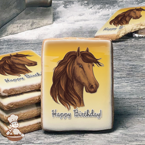 Mighty Mustang Cookies (Rectangle)