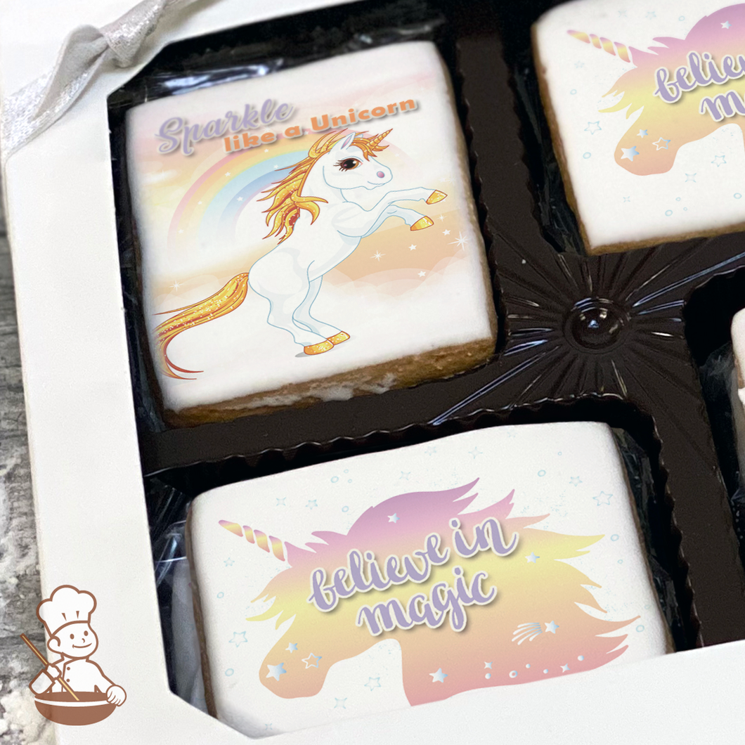 Sparkle like a Unicorn Cookie Gift Box (Rectangle)