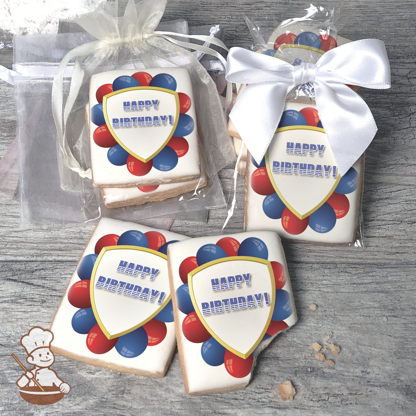 Shield of Honor Cookies (Rectangle)