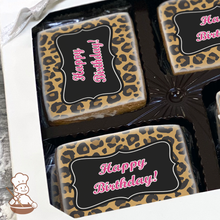 Load image into Gallery viewer, Cheetah Print Cookie Gift Box (Rectangle)