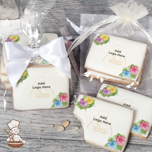 Load image into Gallery viewer, Hawaiian Leis Logo Cookies (Rectangle)