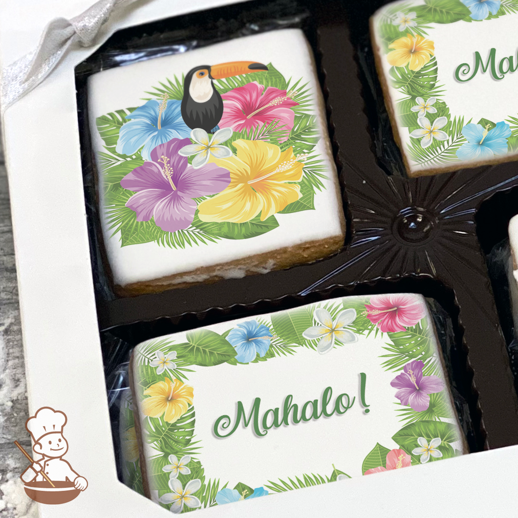 Hawaiian Leis Cookie Gift Box (Rectangle)