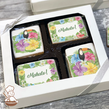 Load image into Gallery viewer, Hawaiian Leis Cookie Gift Box (Rectangle)