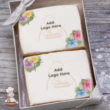 Load image into Gallery viewer, Hawaiian Leis Logo Cookie Small Gift Box (Rectangle)