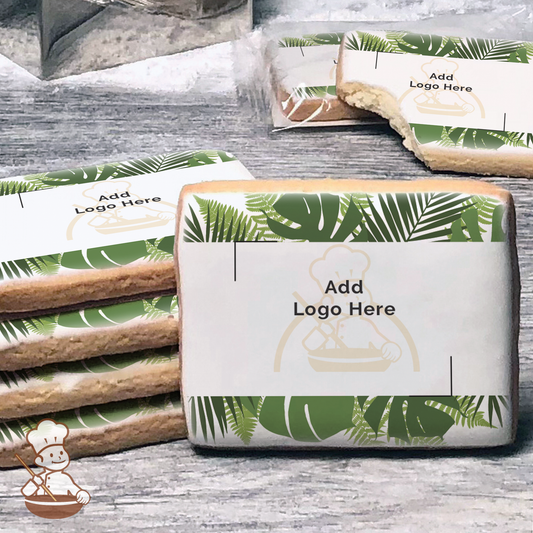 Tropic Leaves Logo Cookies (Rectangle)