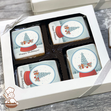 Load image into Gallery viewer, Snowglobe Cookie Gift Box (Rectangle)