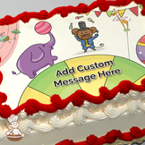 Circus Act Photo Cake