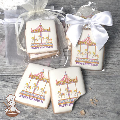 Horse Carousel Cookies (Rectangle)