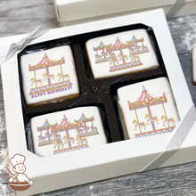 Load image into Gallery viewer, Horse Carousel Cookie Gift Box (Rectangle)