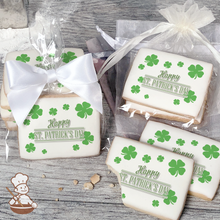 Load image into Gallery viewer, Simply Shamrocks Cookies (Rectangle)