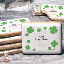 Load image into Gallery viewer, Simply Shamrocks Logo Cookies (Rectangle)