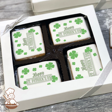 Load image into Gallery viewer, Simply Shamrocks Cookie Gift Box (Rectangle)