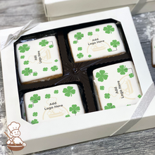 Load image into Gallery viewer, Simply Shamrocks Logo Cookie Large Gift Box (Rectangle)