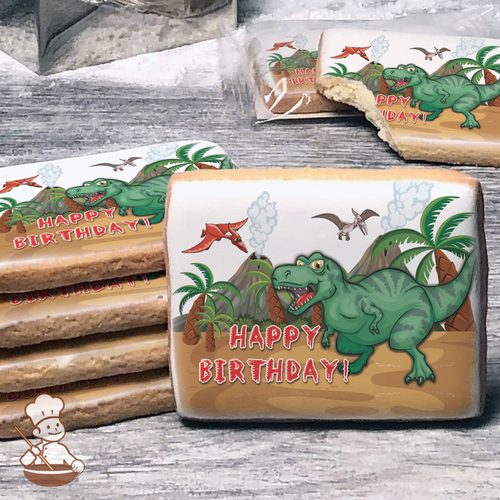 Almighty T-Rex Cookies (Rectangle)