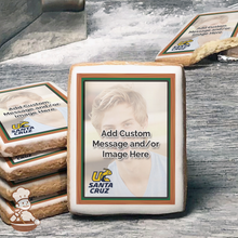 Load image into Gallery viewer, Go UC Santa Cruz Banana Slugs Photo Cookies (Rectangle)