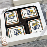 Go UC Santa Cruz Banana Slugs Cookie Gift Box (Rectangle)