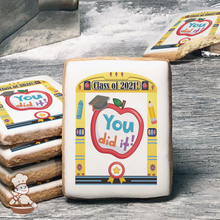 Load image into Gallery viewer, School Bus Graduation Cookies (Rectangle)