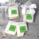 Smart Phone Custom Message Cookies (Rectangle)